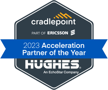 2023 Cradlepoint Acceleration Partner of the Year Award for Wireless-first Approach to Connectivity